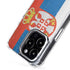 Serbia Flag Distressed iPhone 16 Pro MagSafe Case